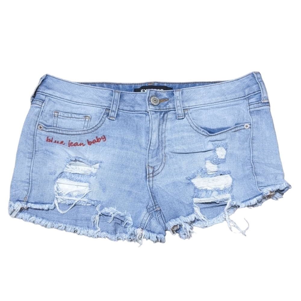 Women's Express Distressed Denim Jeans
